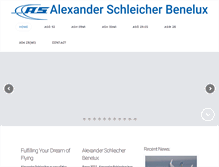 Tablet Screenshot of alexander-schleicher.nl